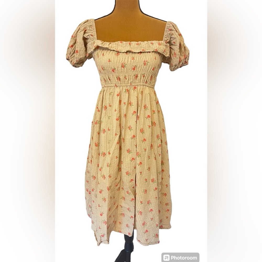R. Vivimos Midi Dress, Size Small